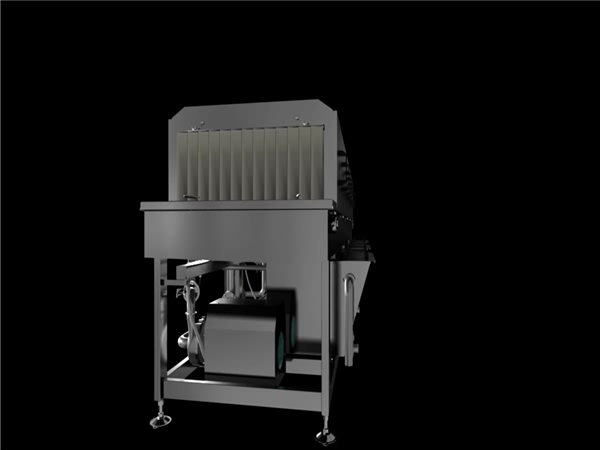 專業(yè)制造周轉(zhuǎn)箱清洗機(jī)，筐子去污機(jī)，食品筐清洗設(shè)備高速洗箱機(jī)
